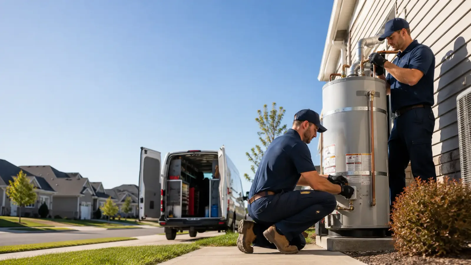Water Heater Installation in Cecil, OH